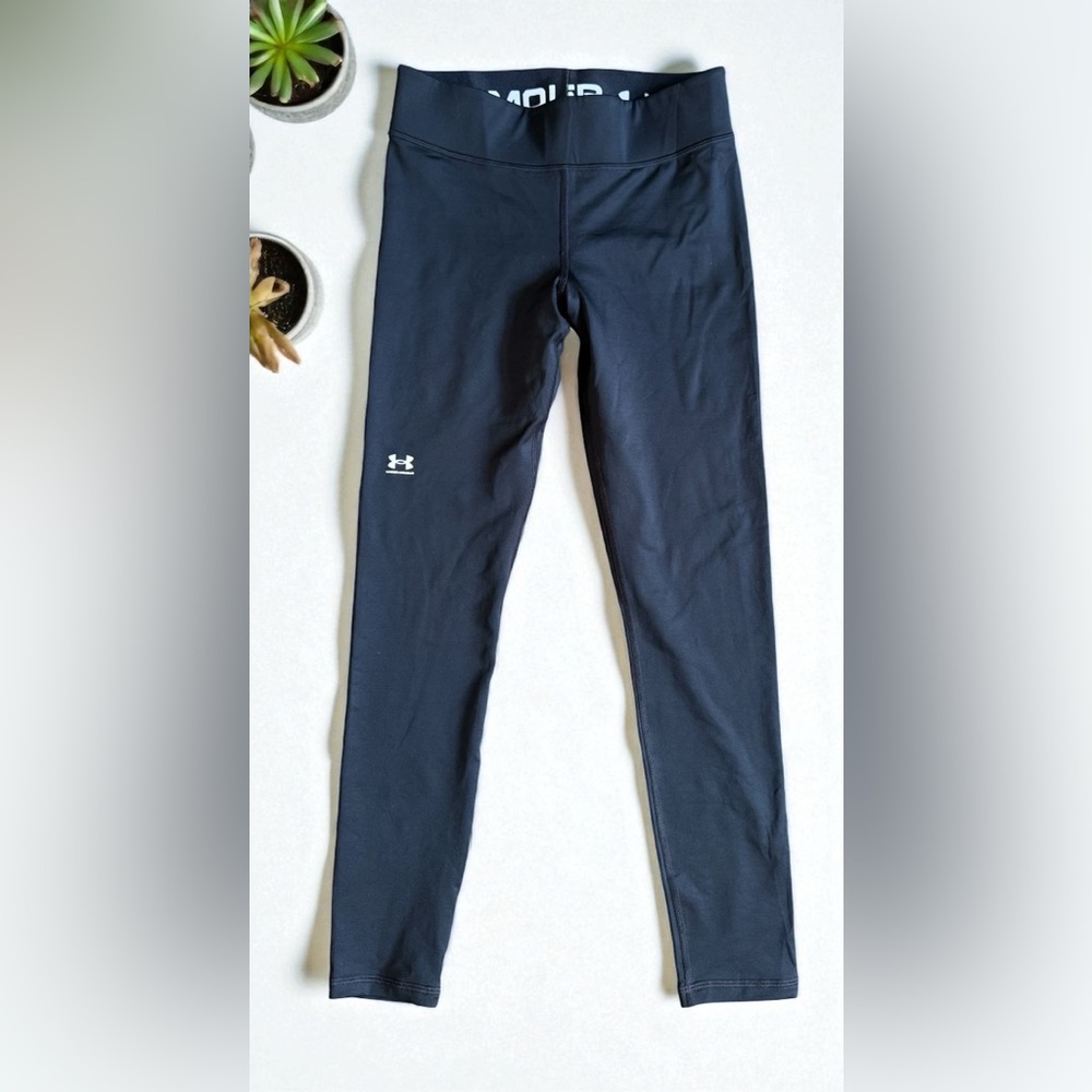 UNDER ARMOUR Womens Heat Gear Slim Leggings Size S